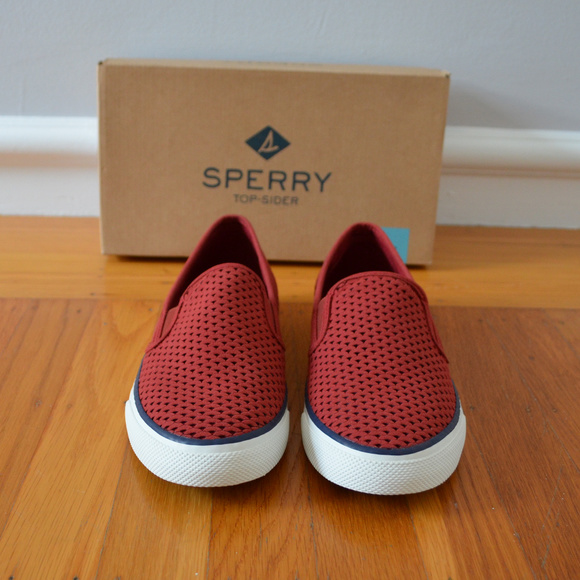 🆕 SPERRY TOP-SIDER Perforated Slip On Shoes - Picture 6 of 8